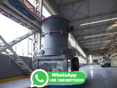 Sbm Minenrals Crushing Plant Technical Specifications